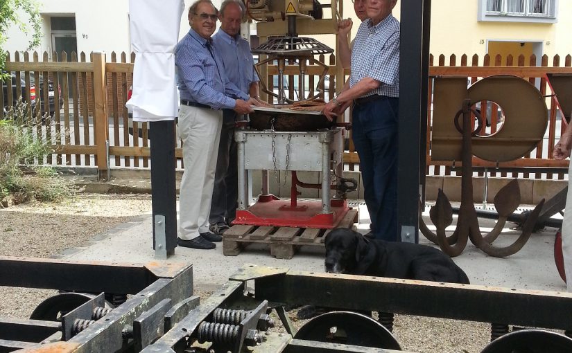 Krokantmaschine für das Heimatmuseum