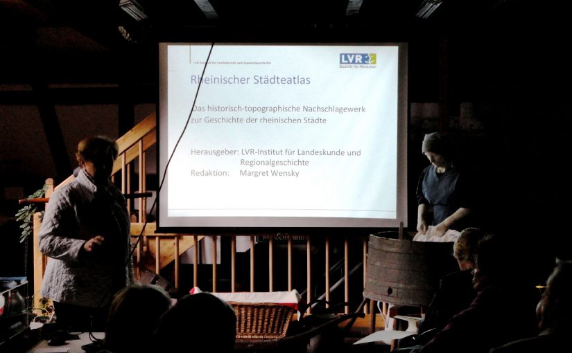 Vortrag in der Museumsscheune
